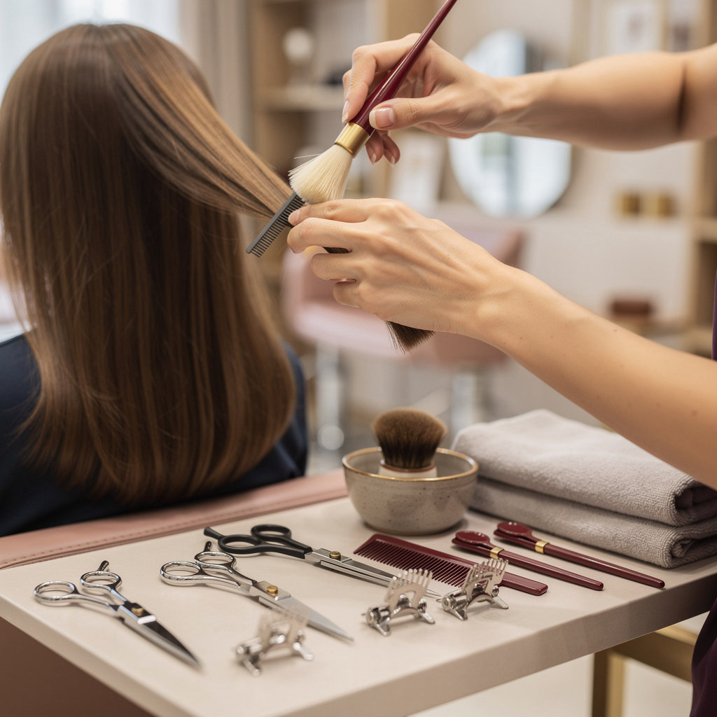 Nina Cabeleleiros professional salon providing expert hair services and personalized beauty care